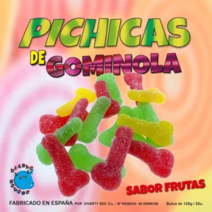 Diablo Goloso Fruit Gummies Pichitas with Sugar 120g - Party Edition