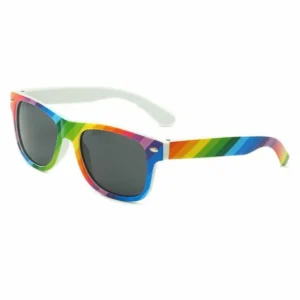 Diablo Picante Rainbow Pride Sunglasses - UV400, Vibrant Colors