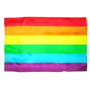 Diablo Picante Rainbow Pride Flag 90x140 cm - Large Decorative Banner