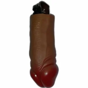 Diablo Picante - Decorative Novelty Lighter, Brown, Refillable, 13 cm