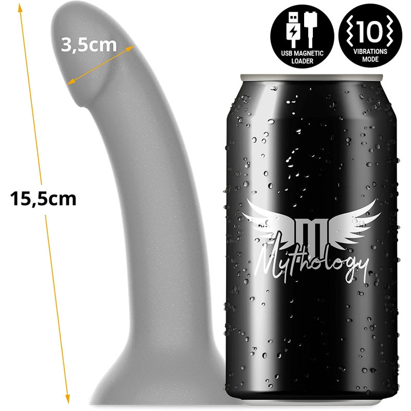 MYTHOLOGY Rune Majestic S Silver - Wireless Vibrating Intimate Device