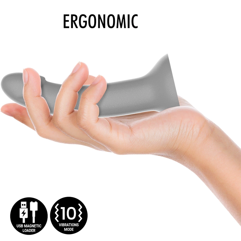 MYTHOLOGY Rune Majestic S Silver - Wireless Vibrating Intimate Device
