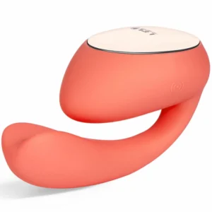 LELO IDA Wave Coral Dual-Motor App-Controlled Couples Massager 93mm