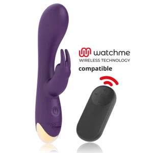 Treasure Laurence Dual-Motor Intimate Device with WatchMe Wireless, 17.5cm, Pink