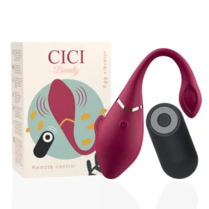 CICI Beauty Silicone Wireless Egg - Remote Control, Waterproof, 10 Modes