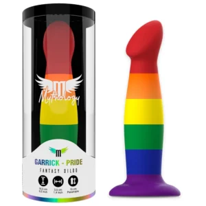 MYTHOLOGY Garrick Pride Intimate Device M - Flexible Silicone, Suction Base