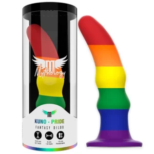 MYTHOLOGY Kuno Pride M - Vibrating Silicone Fantasy Model, Pride Colors