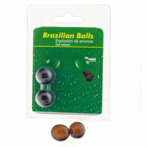 Taloka Brazilian Intimate Aroma Spheres Chocolate Scented 2pcs