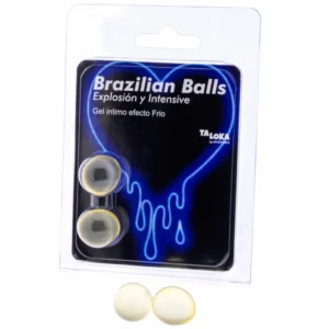 Taloka 2 Brazilian Balls Cold Effect & Vibration Lubricant Capsules