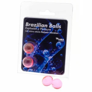 Taloka 2 Brazilian Balls Refresh Effect Massage Gel Capsules, 2 pcs