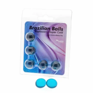 Taloka 5-Piece Brazilian Balls Cooling Effect Massage Gel Set