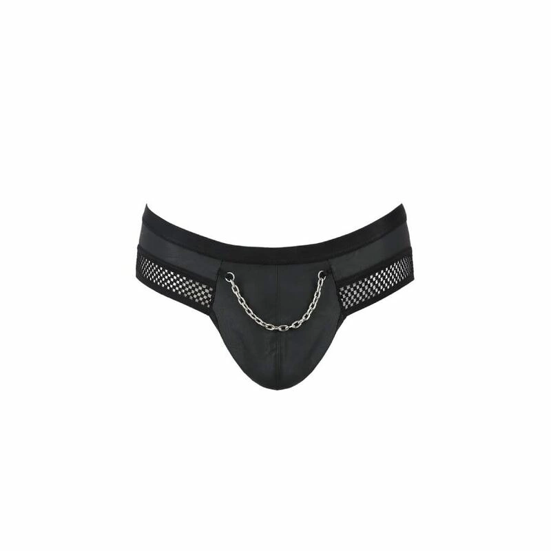 Passion 030 Open Slip Black L/XL - Premium Decorative Lingerie
