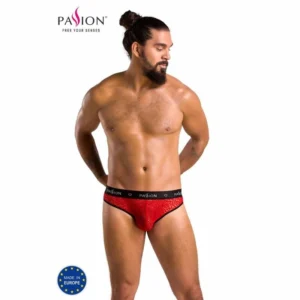 Passion Mike Slip S/M Red - Modern Microfiber Intimate Wear