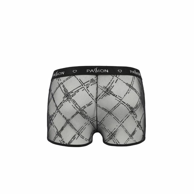 Passion James Short Black S/M - Modern Men's Lingerie, EU Made