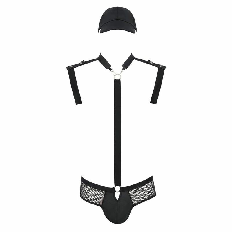 Passion John Black Set S/M - Modern Lingerie with Oeko-Tex Certification