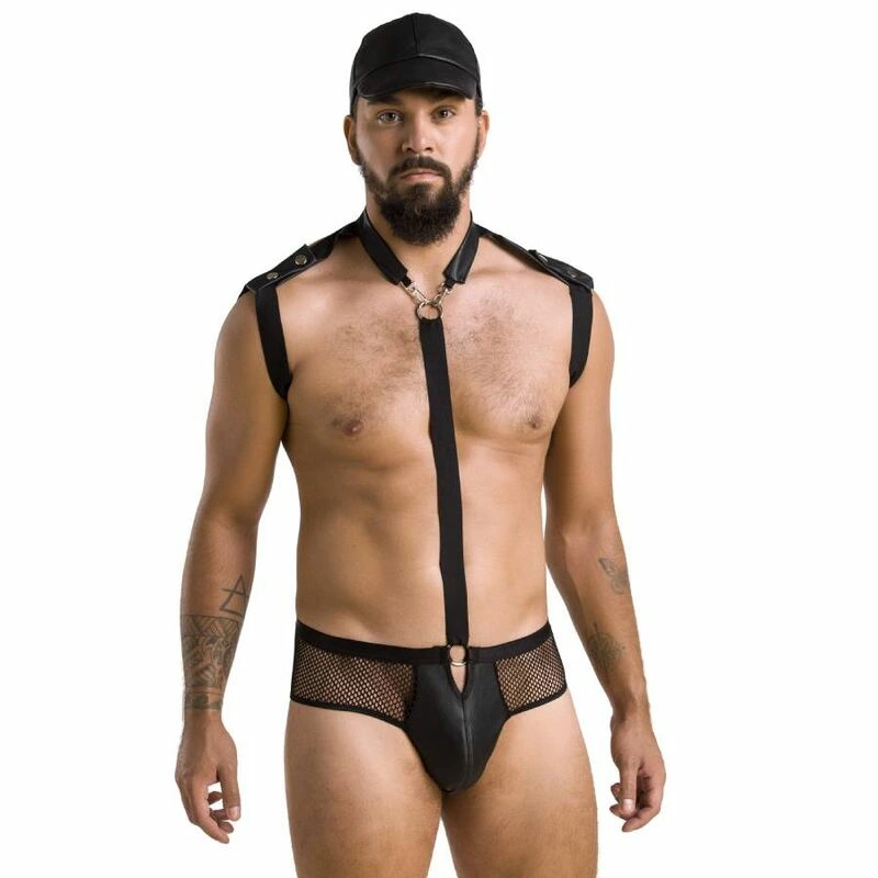 Passion John Black Set S/M - Modern Lingerie with Oeko-Tex Certification