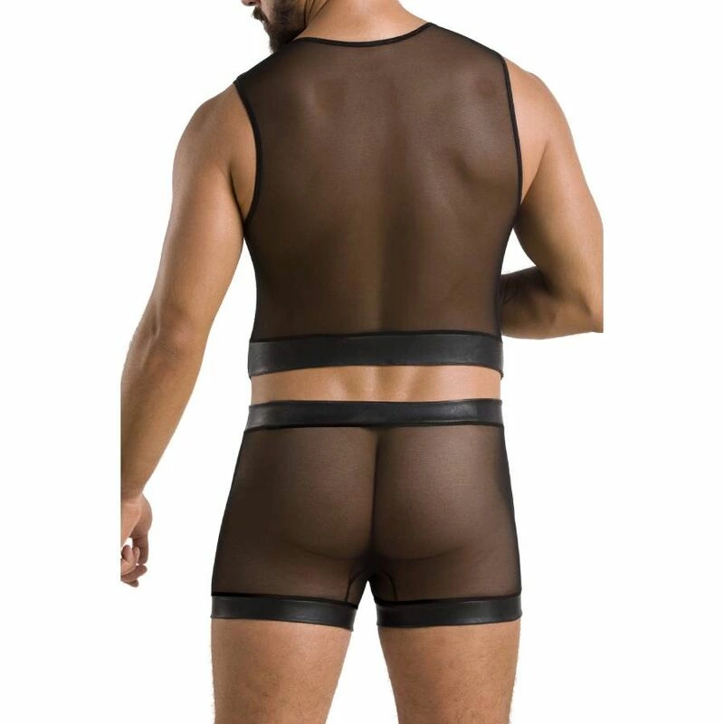 Passion William Black S/M - Elegant Lingerie Set, Oeko-Tex, EU-Made