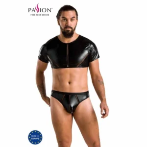Passion Peter L/XL Men's Intimate Set Black, Oeko-Tex, EU Made