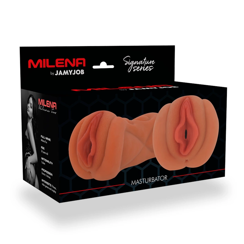 Jamyjob Signature Milena Anatomical TPR intymus prietaisas, kompaktiškas dizainas