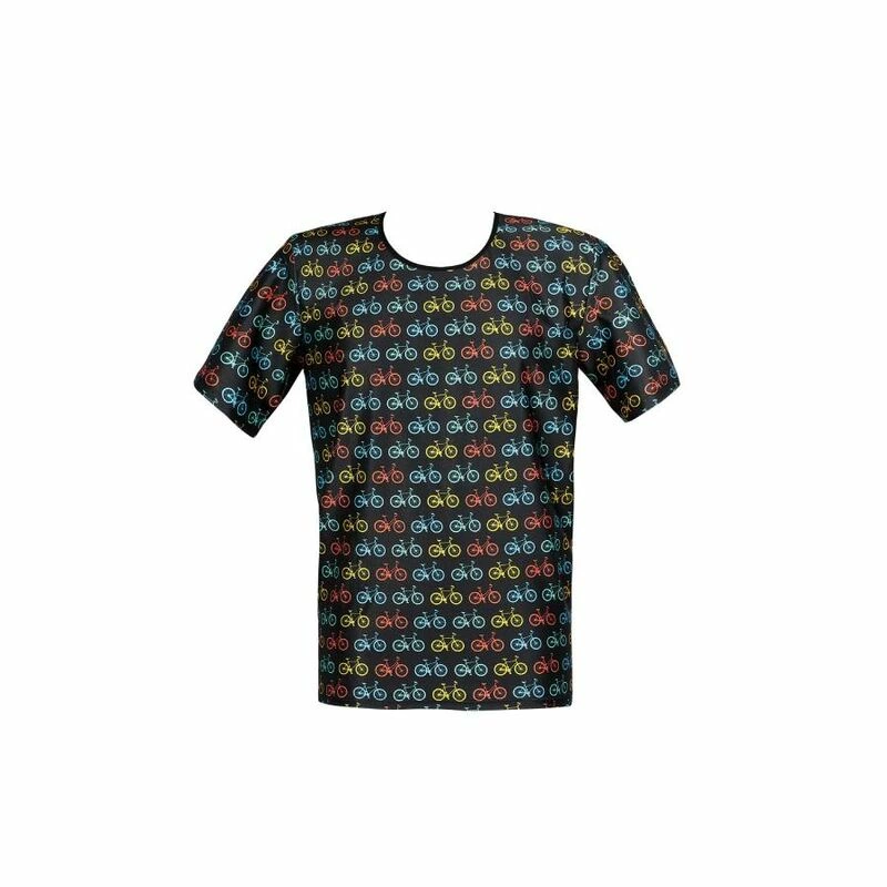 ANAIS MEN Benito T-Shirt L - Sleek Fit, Soft Polyamide-Blend, Black
