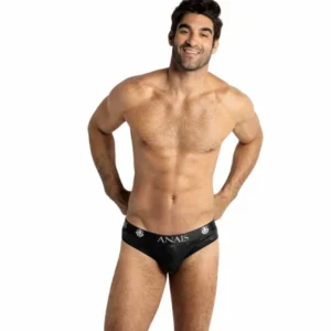 ANAIS MEN Electro Slip M - Microfiber Briefs with Military Print, Medium