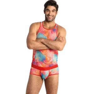 ANAIS MEN Falcon Top M Banana Print Lycra Briefs - Comfort Fit