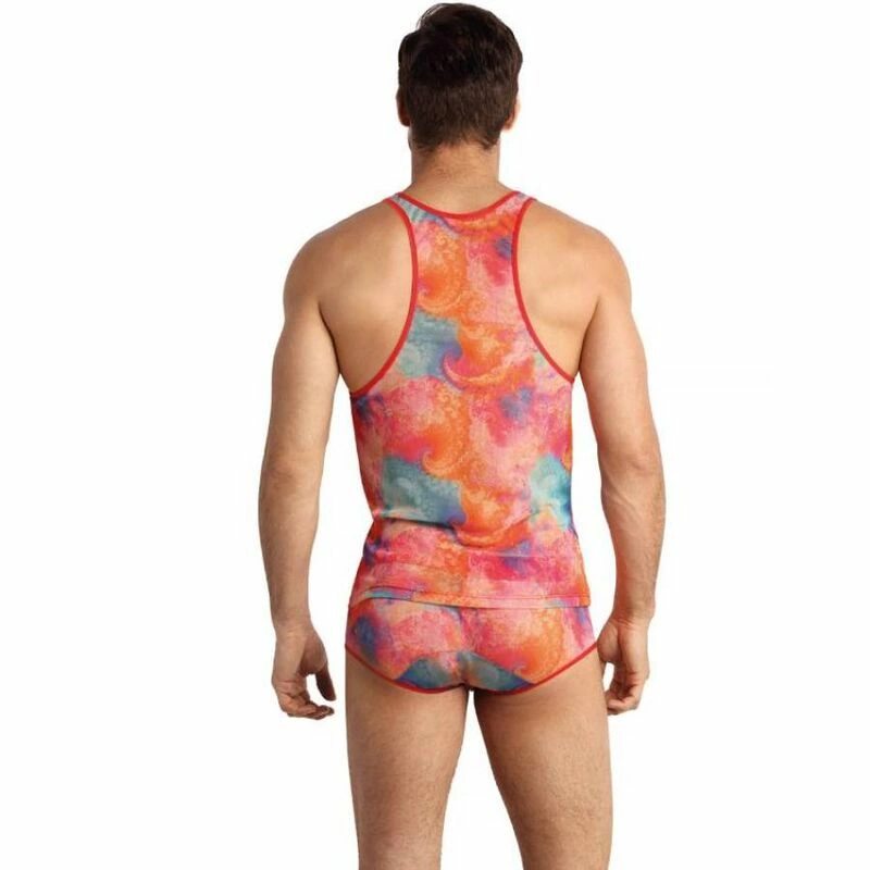 Anais Men Falcon Top L - Lycra Men’s Briefs with Banana Print, Large
