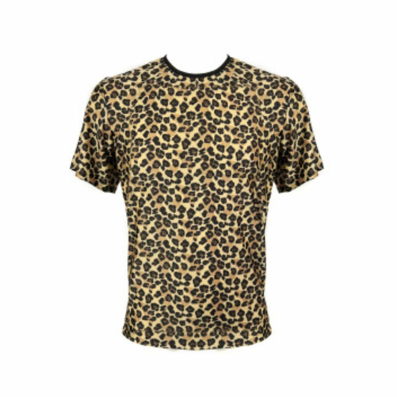 ANAIS MEN Mercury T-Shirt M - Animal Print, Soft Microfiber, Comfort Fit