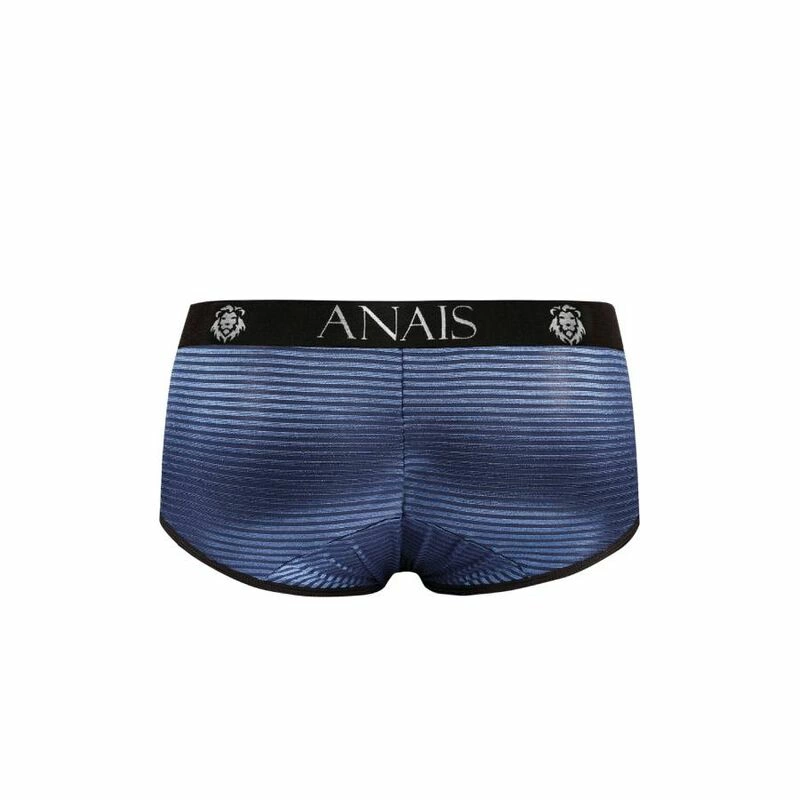 ANAIS MEN Naval Brief XL Navy Blue Sporty Striped Design