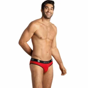 ANAIS Men SOUL Slip M Red-Black Microfiber Comfort Briefs