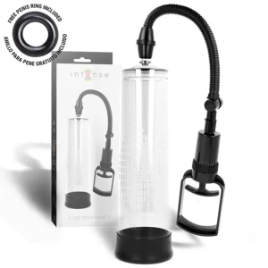 INTENSE Transparent Vacuum Training System 01, 20cm, ABS & Silicone