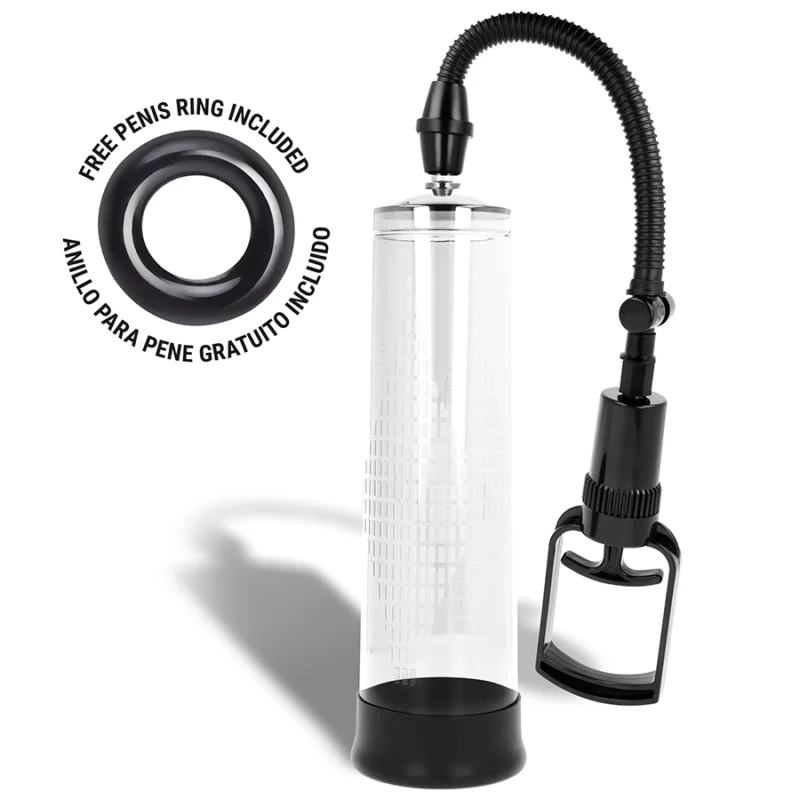 INTENSE Transparent Vacuum Training System 01, 20cm, ABS & Silicone