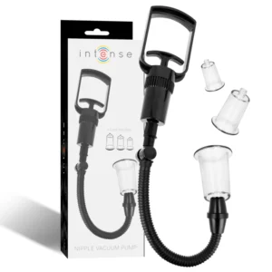 Intense Unisex Nipple Vacuum Pump with Vibration and Calibration System