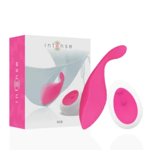 Intense Rob Panty Remote Control Pink - Discreet Wearable Silicone Model
