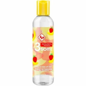 ID 3Some Strawberry Banana 120ml Multitasking Intimate Gel