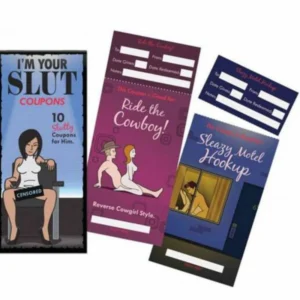 Kheper Games - Intimate Couples Fun Coupon Booklet, 10 Vouchers, English