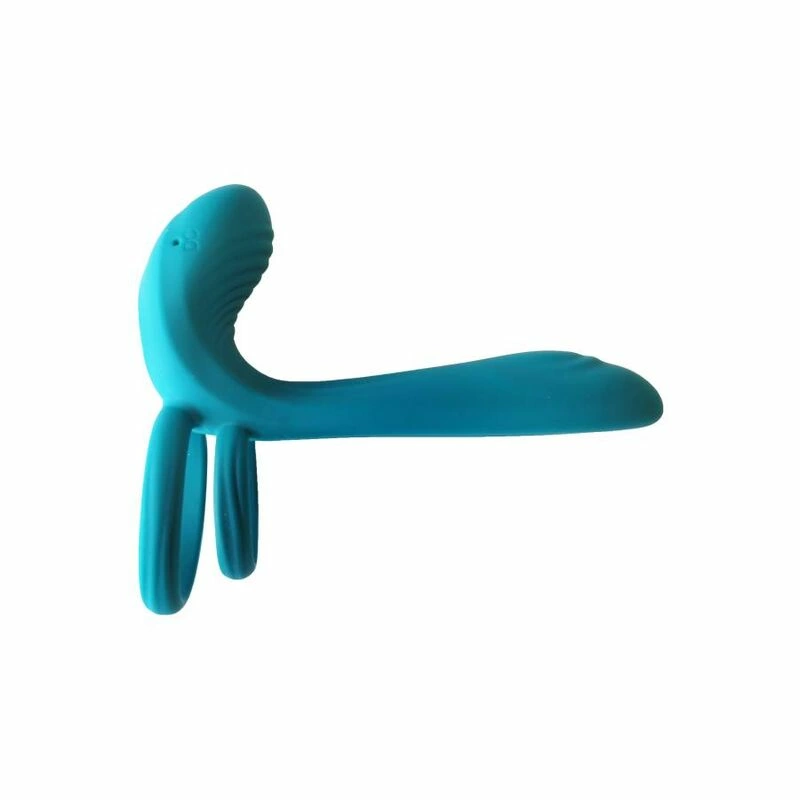 XOCOON Couples Vibrating Ring Green - Flexible Design for Partners