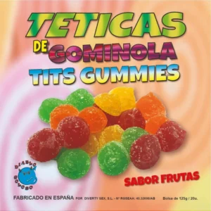Diablo Goloso Assorted Sugar Gummy Candies Mix 150g in Black Box