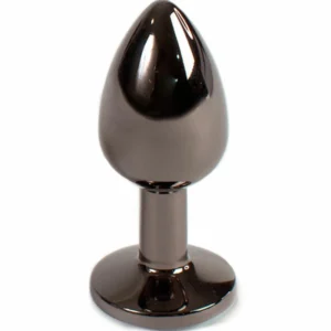 Secretplay Gunmetal Intimate Metal Plug Small 7cm Decorative Base