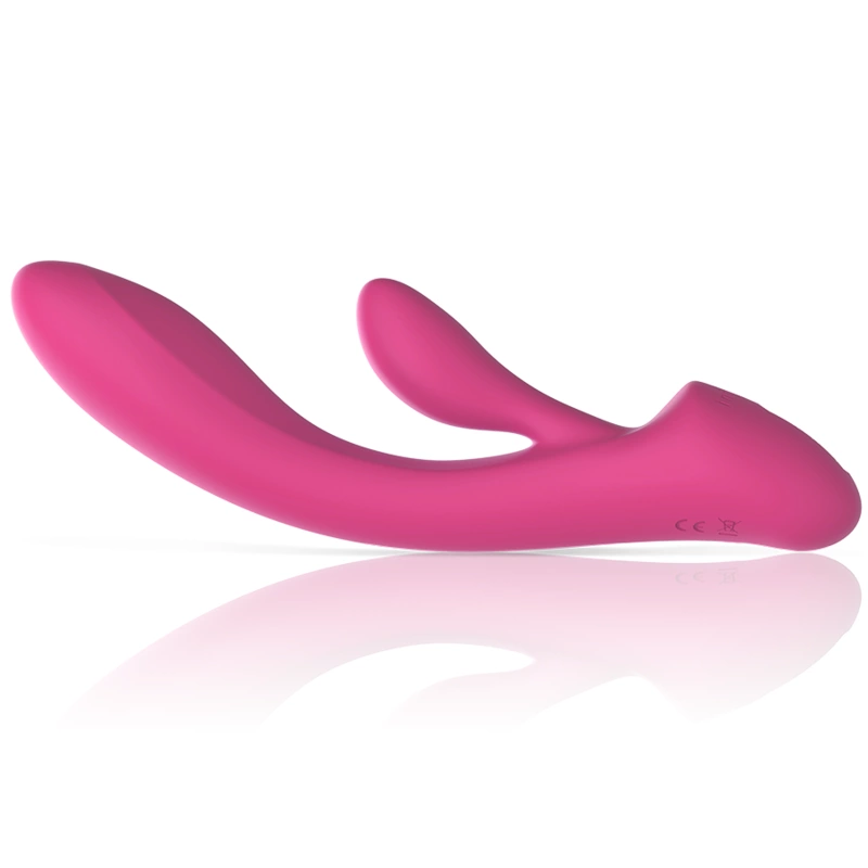 INTENSE Luigi Pink Rabbit Dual-Motor Silicone Vibrator - 10 Modes, Waterproof