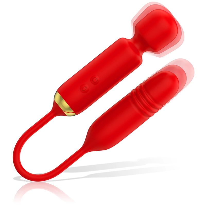 MIA Toscana Double Pleasure Wand - Dual Motor Silicone Massager, Rechargeable