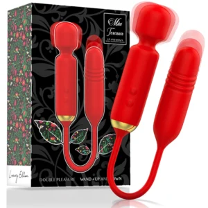MIA Toscana Double Pleasure Wand - Dual Motor Silicone Massager, Rechargeable