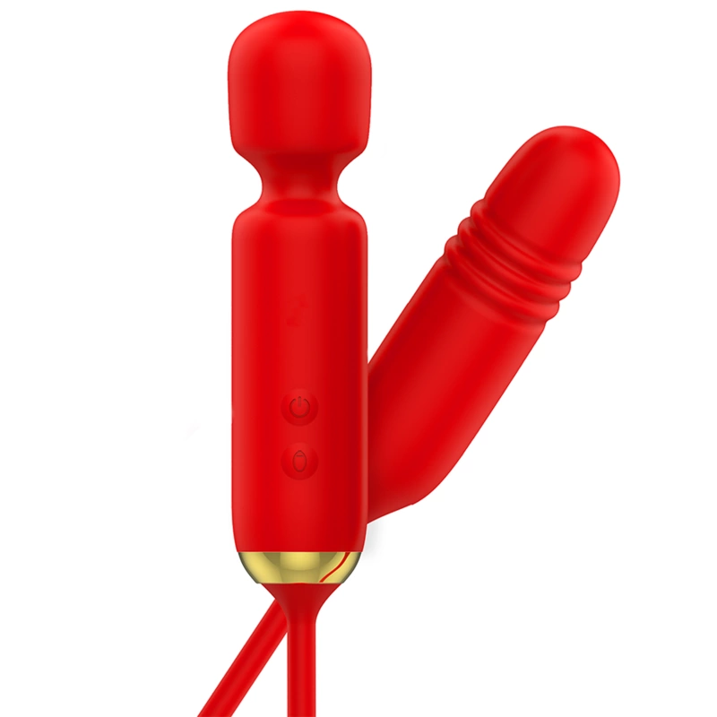 MIA Toscana Double Pleasure Wand - Dual Motor Silicone Massager, Rechargeable