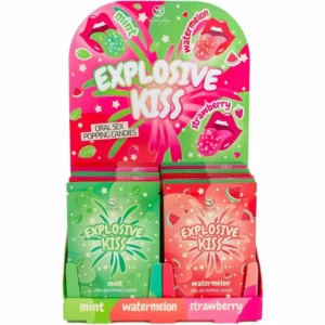 Secret Play Explosive Candy Display 48pcs - Strawberry, Watermelon, Mint