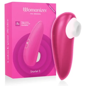 Womanizer Starlet 3 Intimate Air Pulse Device Pink, 6 Intensities, Waterproof