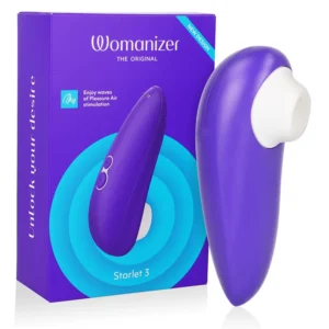 Womanizer Starlet 3 Indigo - Compact Air Pulse Intimate Device, 6 Levels