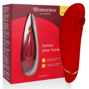 Womanizer Premium 2 Bordeaux Air Pulse technologija, 14 lygių, atsparus vandeniui