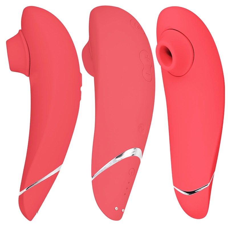 Womanizer Premium 2 Intimate Air System Raspberry, 14 režimų, silikonas