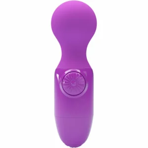 Pretty Love Wonder mini lazdelės masažuoklis purpurinis silikoninis kompaktiškas dizainas