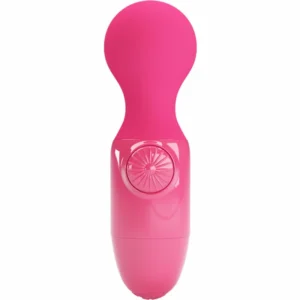 Pretty Love Magenta Mini Personal Massager - Compact Silicone Wand